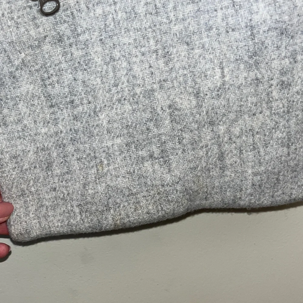 J. Crew Light Gray Women's Wool Coat - Picture 6 of 8